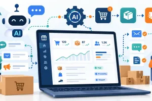 Otomasi Bisnis dengan AI untuk Penjual Online (Bukan Pabrik)