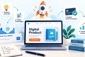Cara Launching Produk Digital Pertama Bagi Pemula