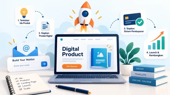 Cara Launching Produk Digital Pertama Bagi Pemula